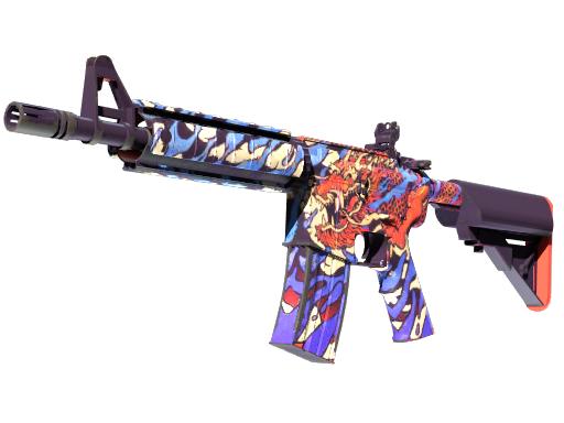 M4A4 | 龍王 (Dragon King) (Minimal Wear) M4A4 | 龍王 (Dragon King) (Minimal Wear)