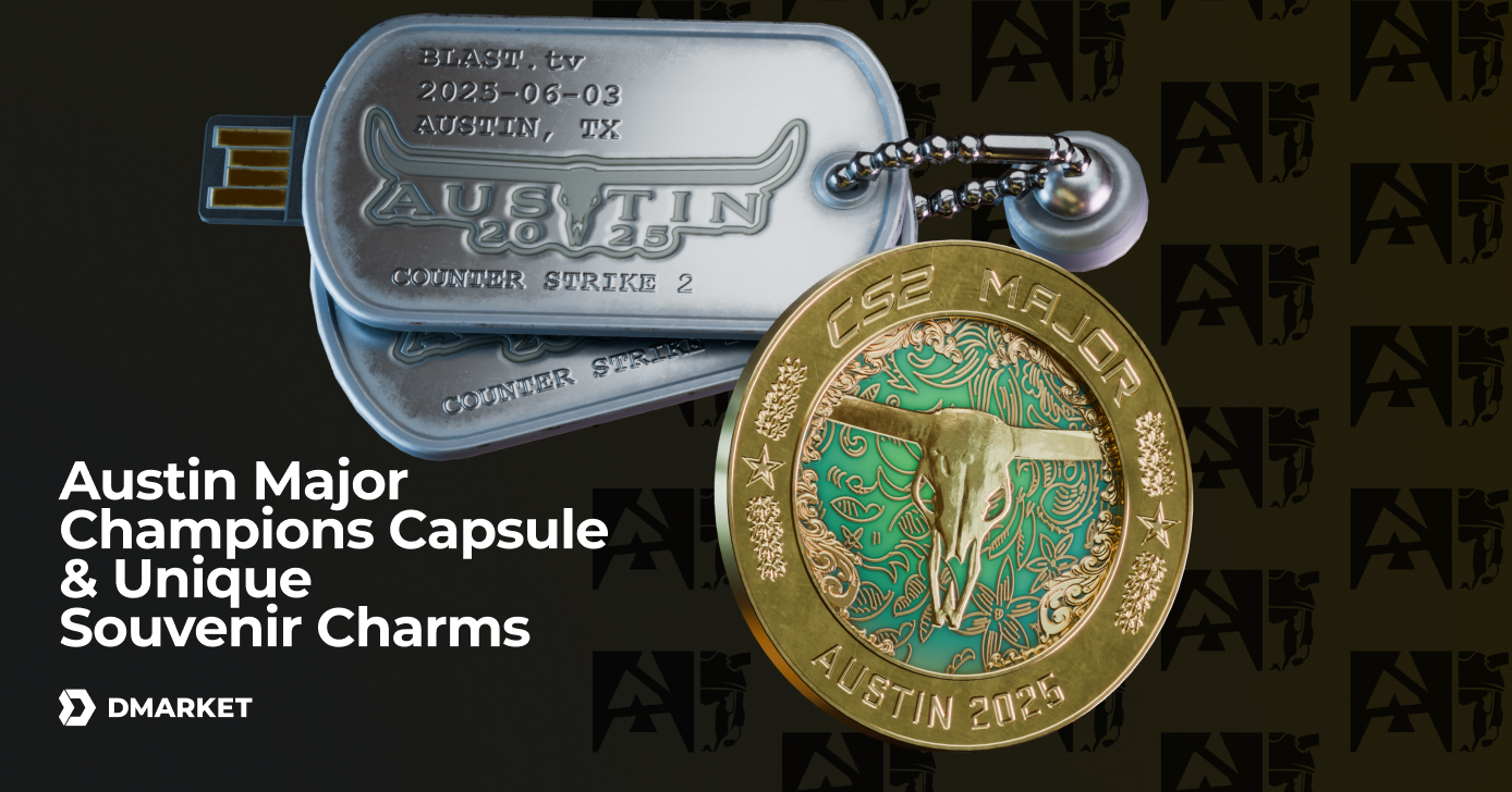 CS2 Receives the Austin Major Champions Capsule and Unique Souvenir Charms
