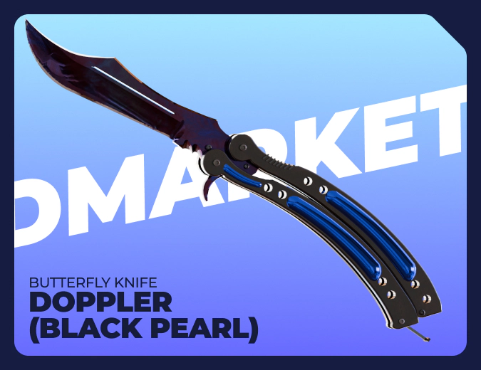 Butterfly Knife Doppler (Black Pearl)