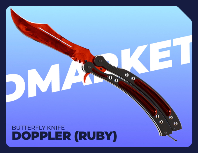 Butterfly Knife Doppler (Ruby)