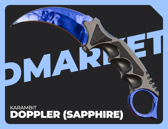 Karambit Doppler (Sapphire)