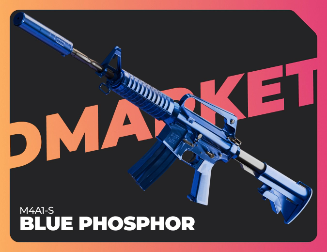 M4A1-S Blue Phosphor