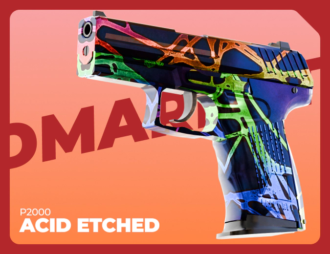 P2000 Acid Etched