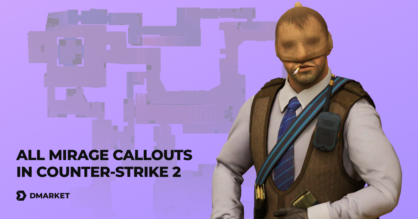 All Mirage Callouts in CS2