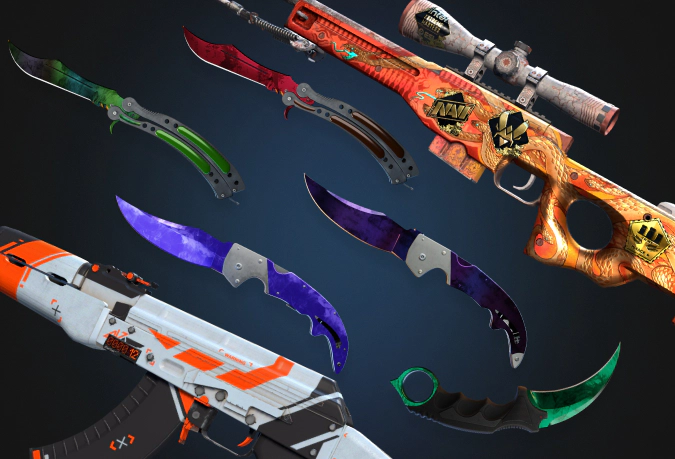 souvenir, stattrak, doppler skins in cs2