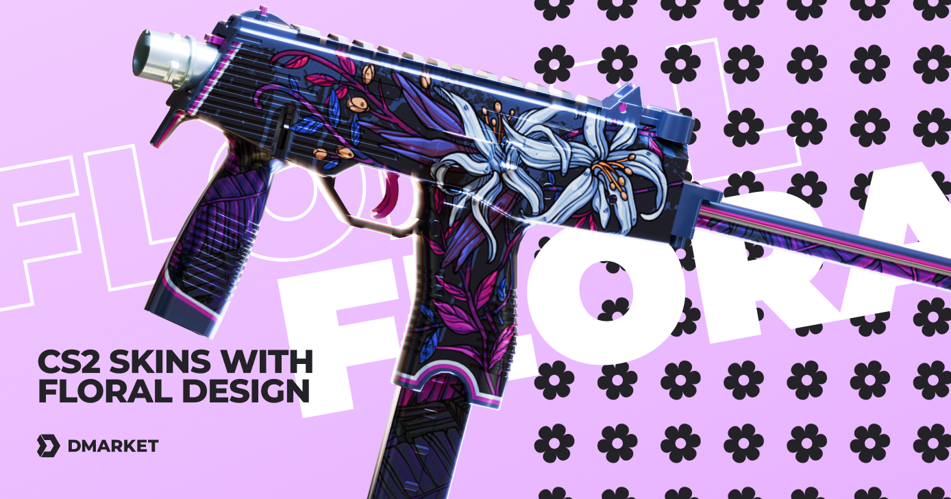 All CS2 Skins with Floral Design