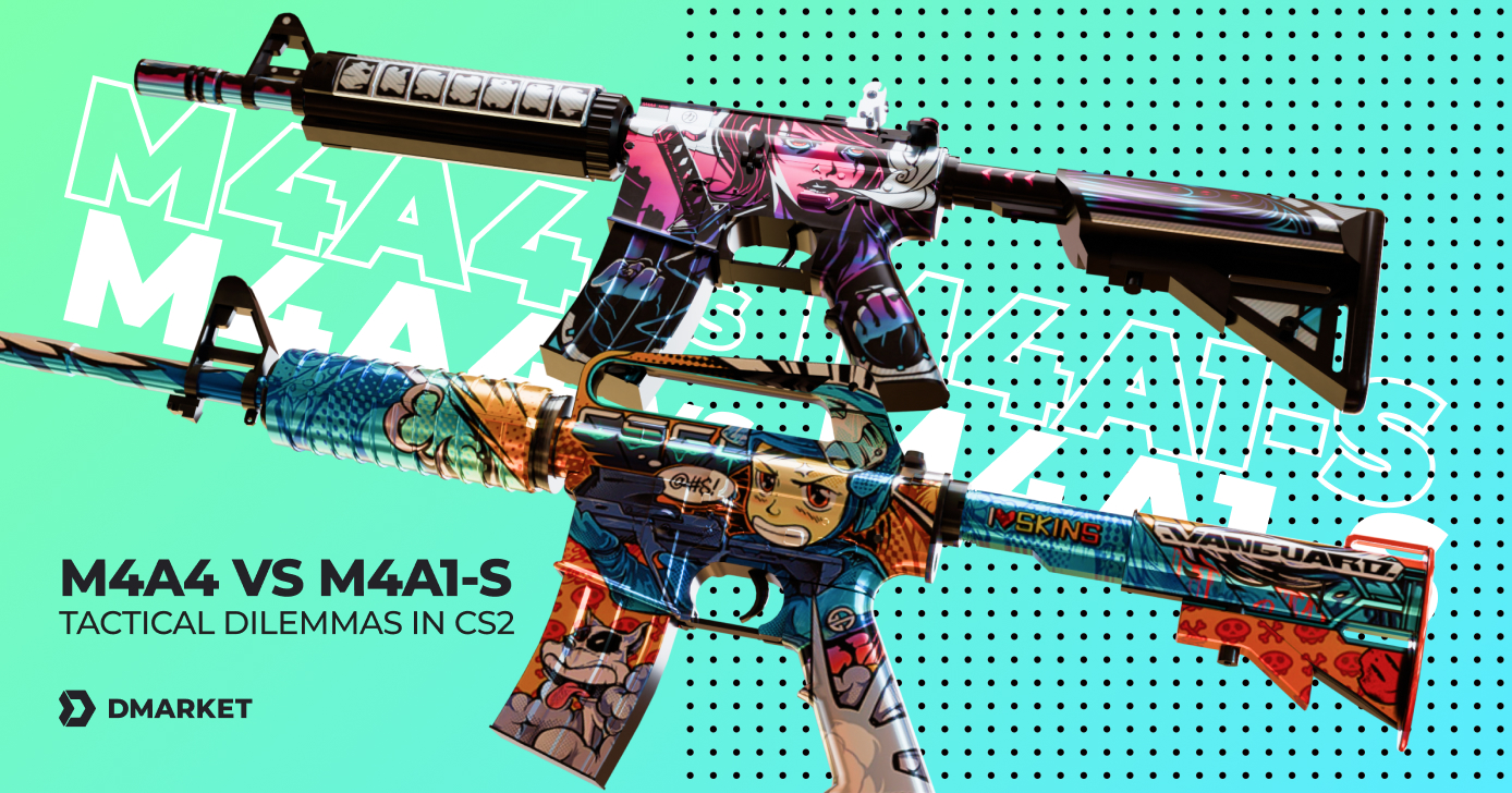 M4A4 vs M4A1-S: Tactical Dilemmas in Counter-Strike 2