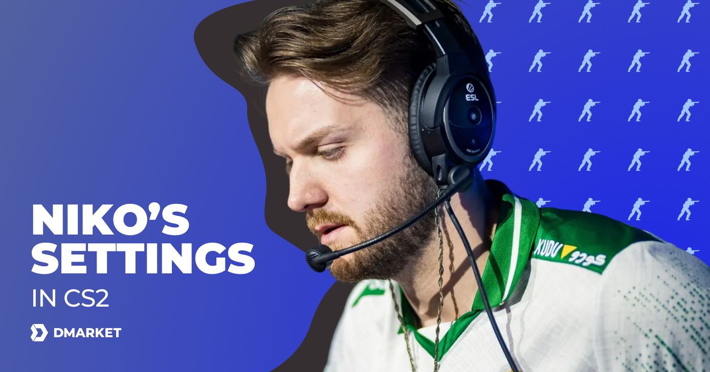 NiKo’s Settings in CS2: Mouse, Video, Crosshair, Viewmodel and More