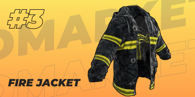 Fire jacket in Rust