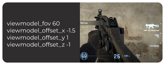 karrigan cs2 viewmodel settings