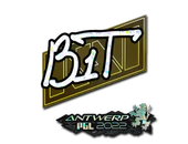 Sticker | b1t (Glitter) | Antwerp 2022 image