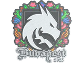 Sticker | Team Spirit (Embroidered) | Budapest 2025 image