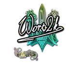 Sticker | Woro2k (Glitter) | Paris 2023 image