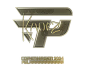 Sticker | kauez (Gold) | Copenhagen 2024 image