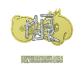 Sticker | MAJ3R (Glitter) | Copenhagen 2024 image