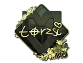 Sticker | torzsi (Gold) | Rio 2022 image