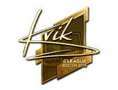 Sticker | Kvik (Gold) | Boston 2018 image