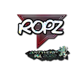 Sticker | ropz (Glitter) | Antwerp 2022 image