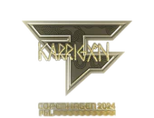 Sticker | karrigan (Gold) | Copenhagen 2024 image