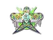 Sticker | Green Swallow image