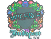 Sticker | Wicadia (Embroidered) | Budapest 2025 image