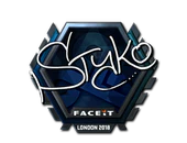 Sticker | STYKO (Foil) | London 2018 image