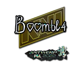 Sticker | Boombl4 (Glitter) | Antwerp 2022 image