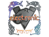 Sticker | electronic (Holo) | Austin 2025 image