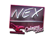 Sticker | nex (Foil) | Cologne 2015 image