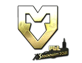 Sticker | MOUZ (Gold) | Stockholm 2021 image