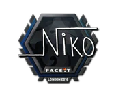 Sticker | niko  | London 2018 image