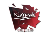 Sticker | karrigan | Cologne 2016 image