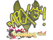Sticker | apEX (Glitter) | Shanghai 2024 image