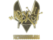 Sticker | apEX (Gold) | Copenhagen 2024 image