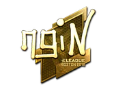 Sticker | ngiN (Gold) | Boston 2018 image