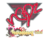 Sticker | ropz (Glitter) | Shanghai 2024 image