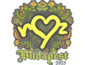 Sticker | ropz | Budapest 2025 image