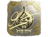 Sticker | 910 (Gold) | Austin 2025 image