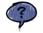 Sealed Graffiti | Question Mark (SWAT Blue) image