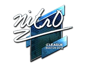 Sticker | nitr0 (Foil) | Boston 2018 image