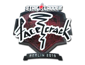 Sticker | facecrack (Foil) | Berlin 2019 image