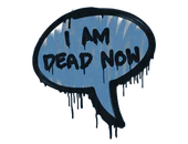 Sealed Graffiti | Dead Now (Monarch Blue) image