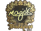 Sticker | Magisk (Gold) | Budapest 2025 image
