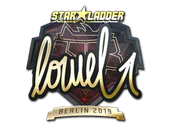 Sticker | loWel (Gold) | Berlin 2019 image