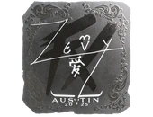 Sticker | zevy (Foil) | Austin 2025 image