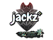 Sticker | JaCkz (Glitter) | Antwerp 2022 image