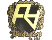 Sticker | Rare Atom (Gold) | Budapest 2025 image