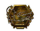 Sticker | Edward (Gold) | London 2018 image