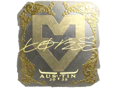 Sticker | torzsi (Gold) | Austin 2025 image