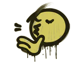 Sealed Graffiti | Chef Kiss (Tracer Yellow) image